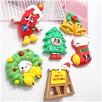 cartoon christmas tree large 3d resin accessories