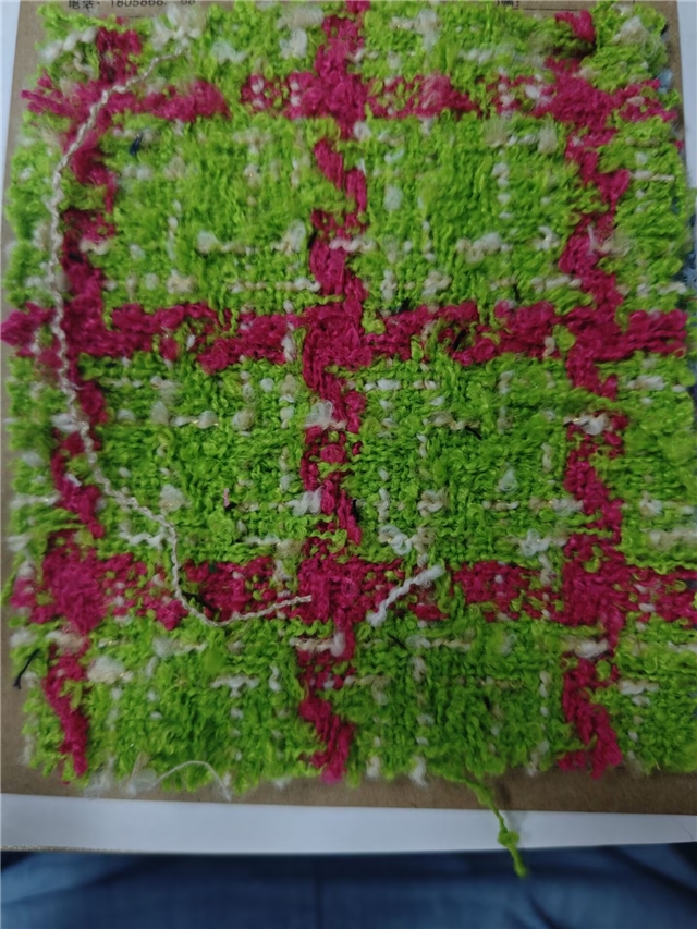 woolen woven small fragrant fabric