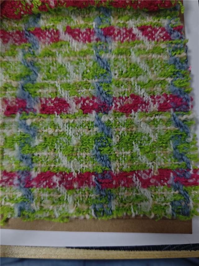 woolen woven small fragrant fabric