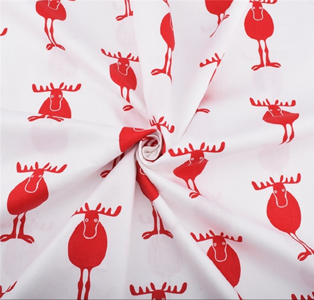 100% cotton christmas series cotton printed fabric set (8pcs/set)