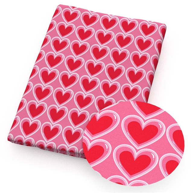 polyester cotton valentine