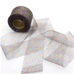 63mm colored metal wire mesh yarn roll