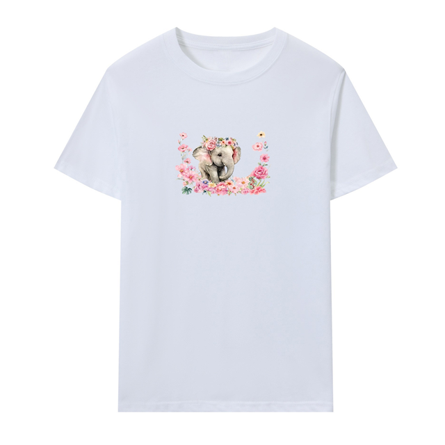 cotton Iron On Transfer Stickers and T-shirts