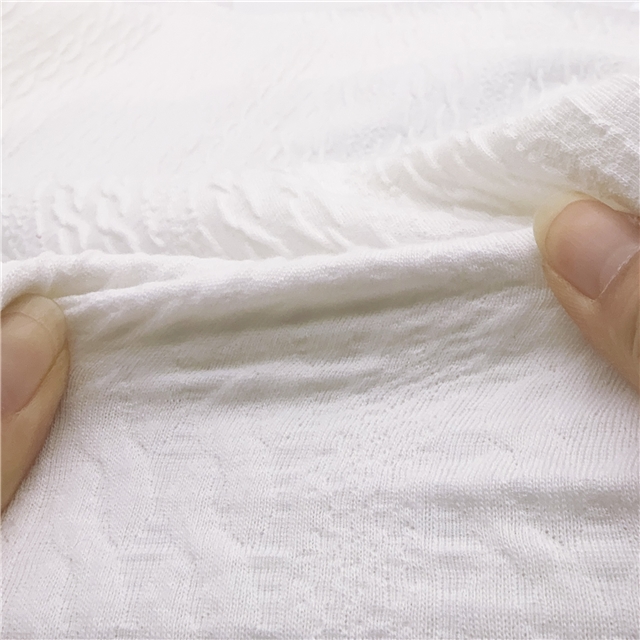 4 way plain fried dough twist knitted fabric