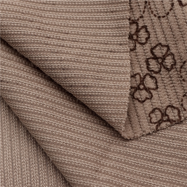 flower corduroy fabric