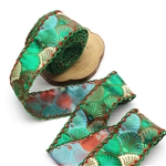 38mm fish scales two-color hook ribbon