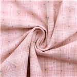 cotton jacquard line gradient retro checkered fabric, 4#,50*145cm discontinuous