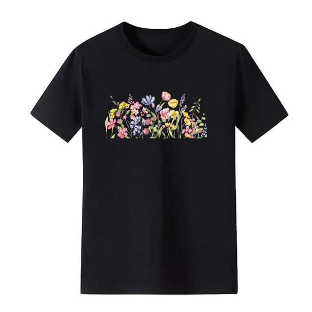 cotton Iron On Transfer Stickers and T-shirts