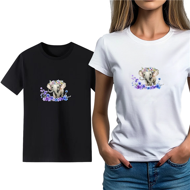 cotton Iron On Transfer Stickers and T-shirts