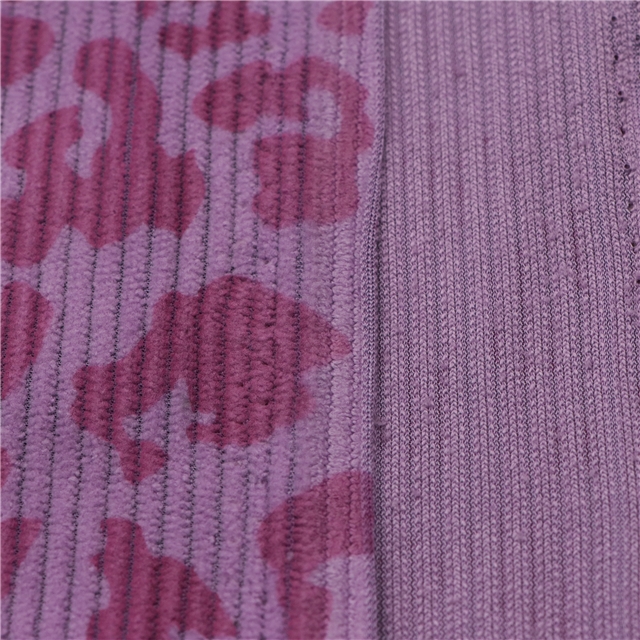 leopard corduroy fabric