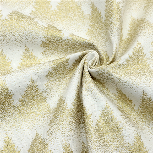 forest activity printing hot stamping cotton cloth