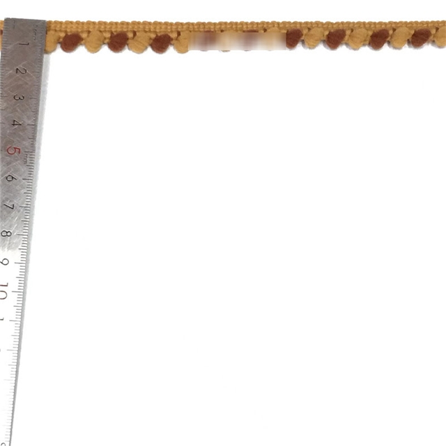colorful single-sided woolen ball lace