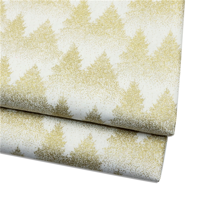 forest activity printing hot stamping cotton cloth