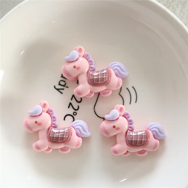 plastic/resin bright horse 3d resin accessories