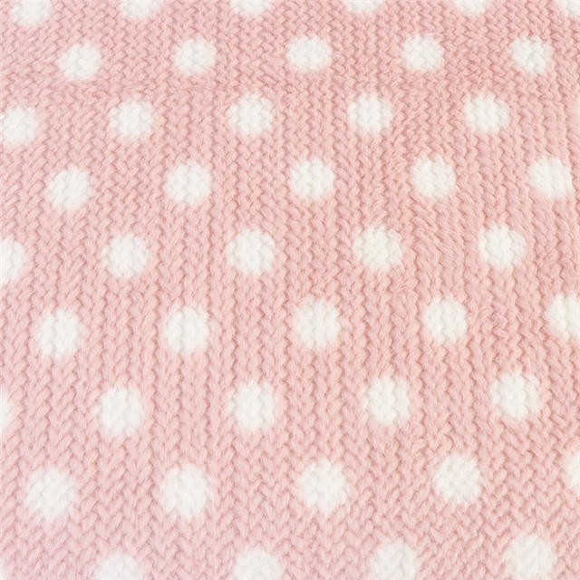 rabbit hair wheat ear dots velvet fabric