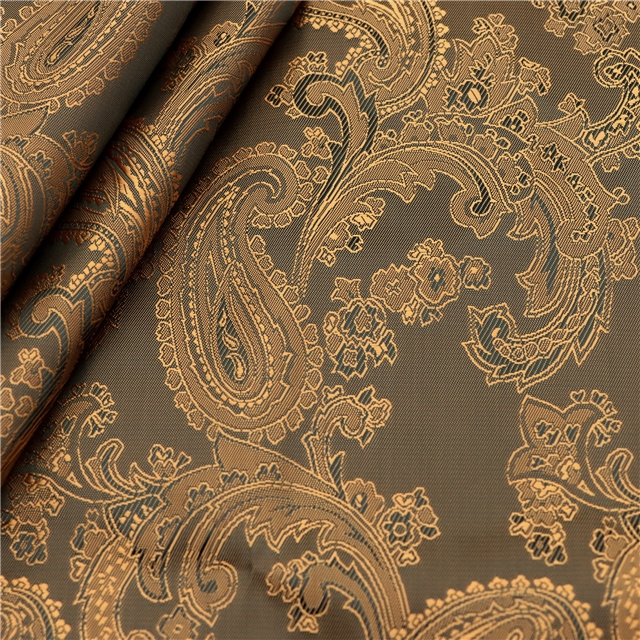 cashew pattern jacquard fabric 108#coffee,50*148cm(19.7*58.3