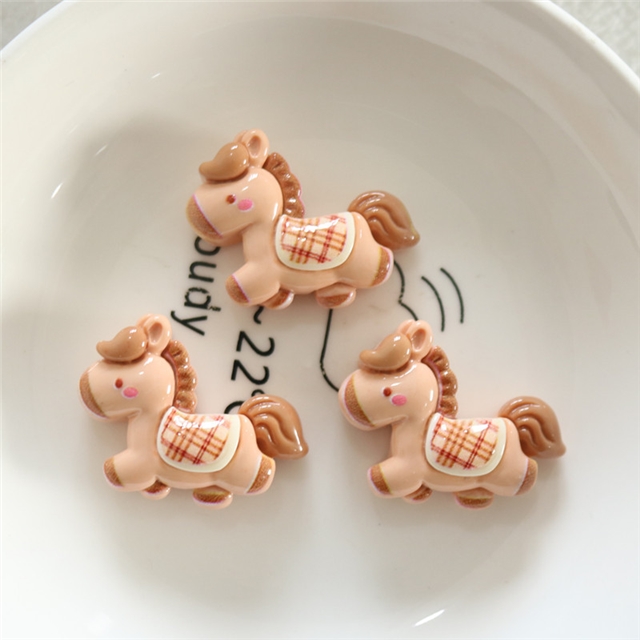 plastic/resin bright horse 3d resin accessories
