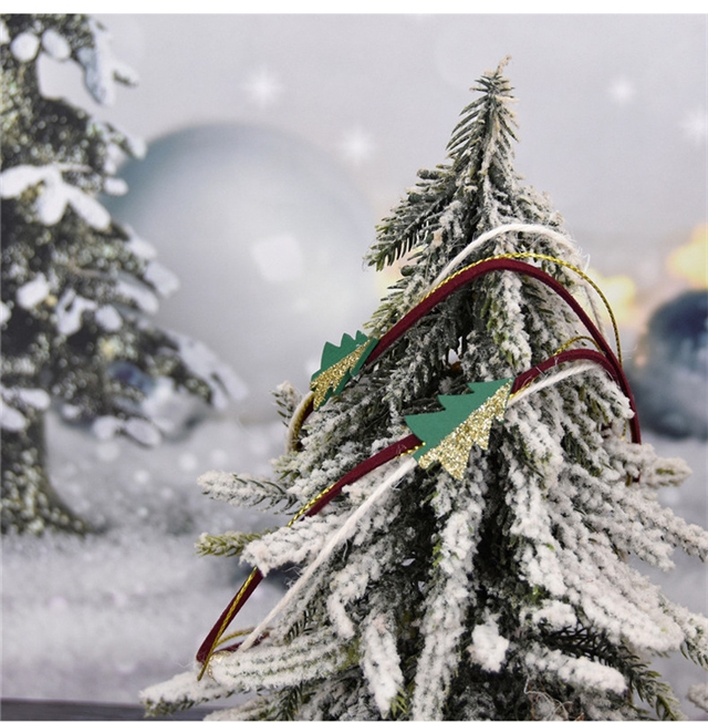 christmas bead chain decorative ribbon