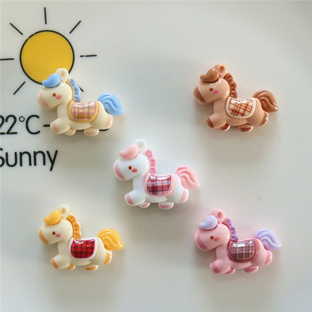 plastic/resin bright horse 3d resin accessories
