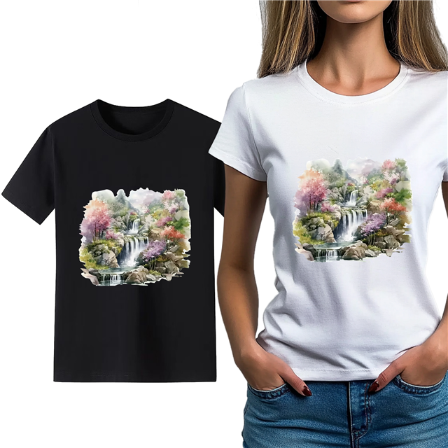 cotton Iron On Transfer Stickers and T-shirts