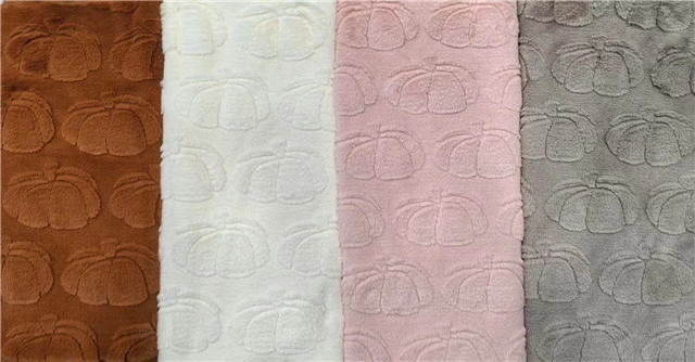 pumpkin velvet fabric