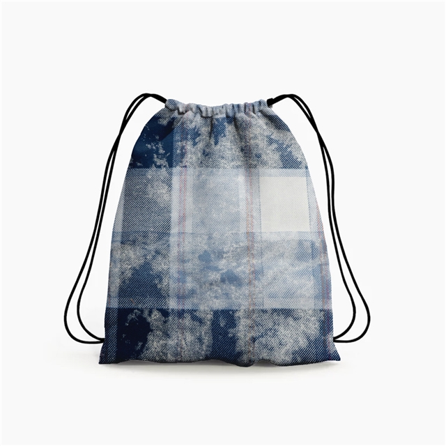 100% cotton cotton tie dye brushed plaid fabric