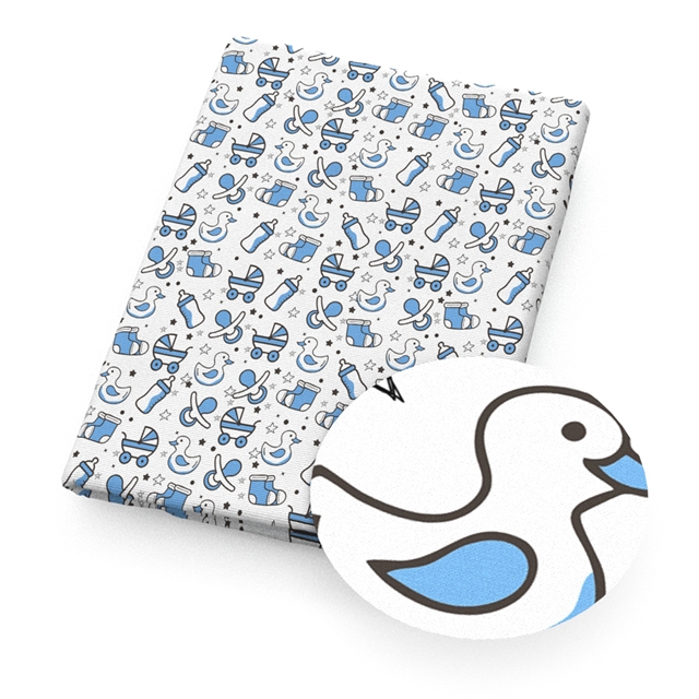 polyester cotton baby products series polyester cotton fabric set (5 pcs/set)