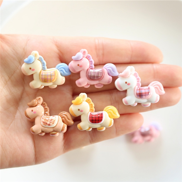 plastic/resin bright horse 3d resin accessories
