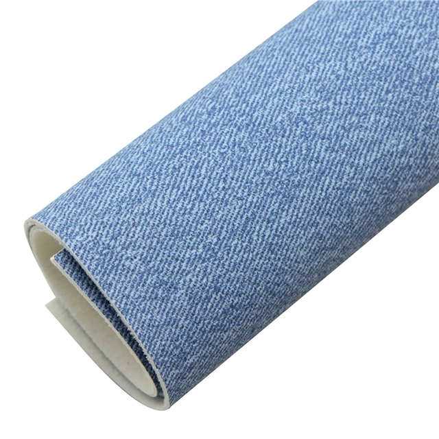 synthetic leather plain denim pattern faux leather 