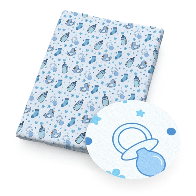 polyester cotton baby products series polyester cotton fabric set (5 pcs/set)