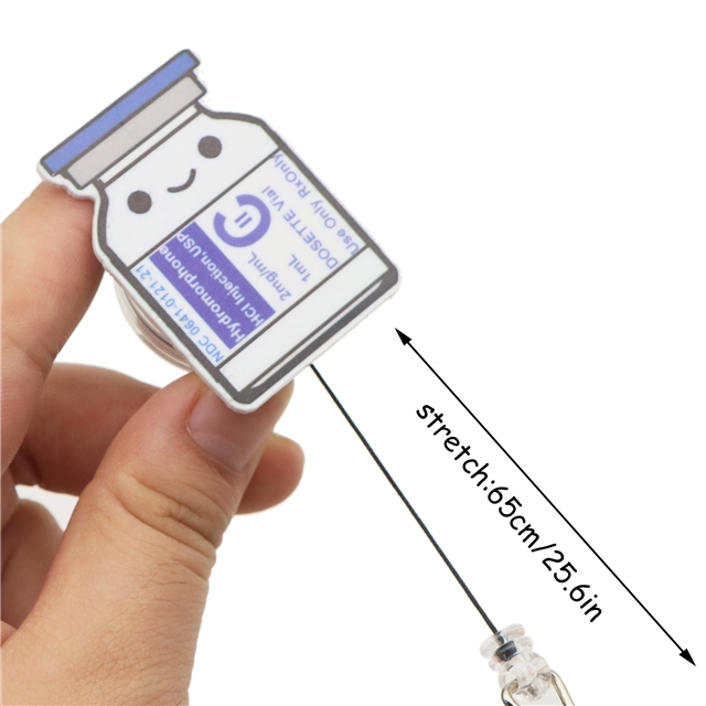 acrylic+plastic acrylic easy pull retractable buckle