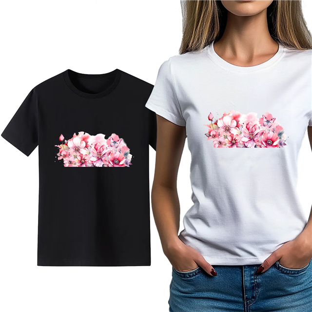 cotton Iron On Transfer Stickers and T-shirts