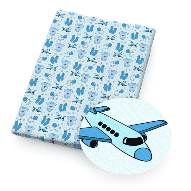 polyester cotton baby products series polyester cotton fabric set (5 pcs/set)