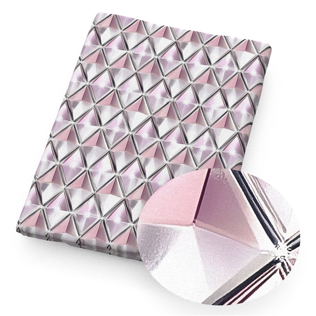 polyester cotton geometric leaf balloon fireworks series polyester cotton fabric set (12 pcs/set)