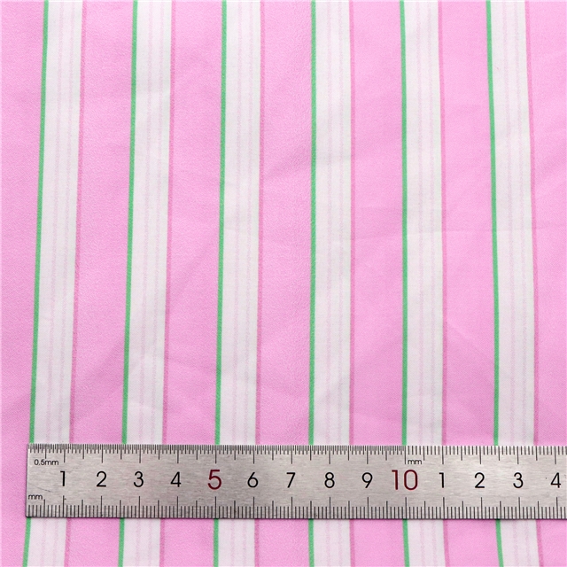 colorful striped polyester fabric