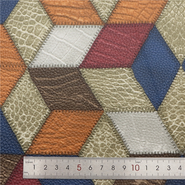 synthetic leather bump texture mosaico faux leather