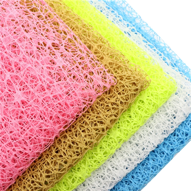 plain hollow mesh jacquard mesh fabric