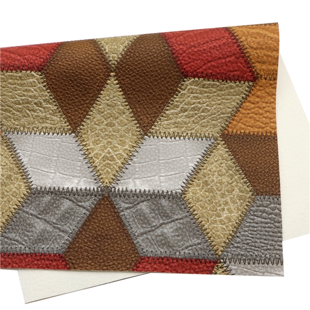 synthetic leather bump texture mosaico faux leather