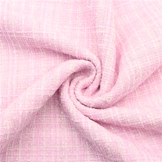 woolen bright silk woven small fragrant fabric 5#,khaki,50*150cm(19.7*59.1