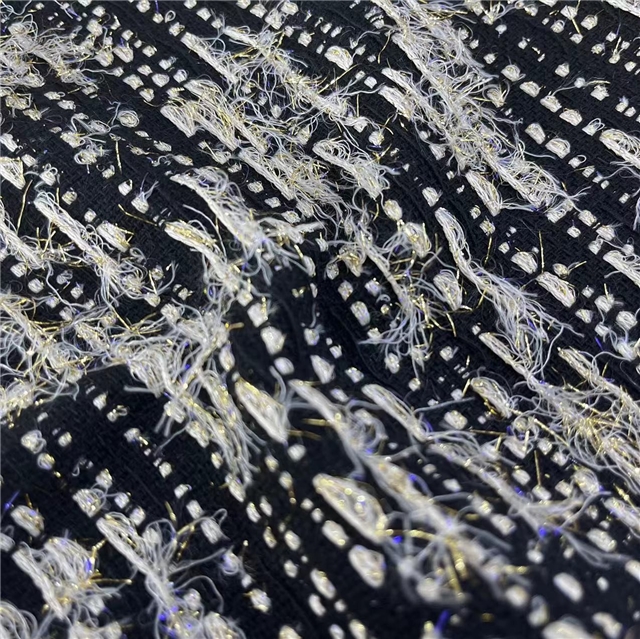 golden silk tassel woolen woven small fragrant fabric