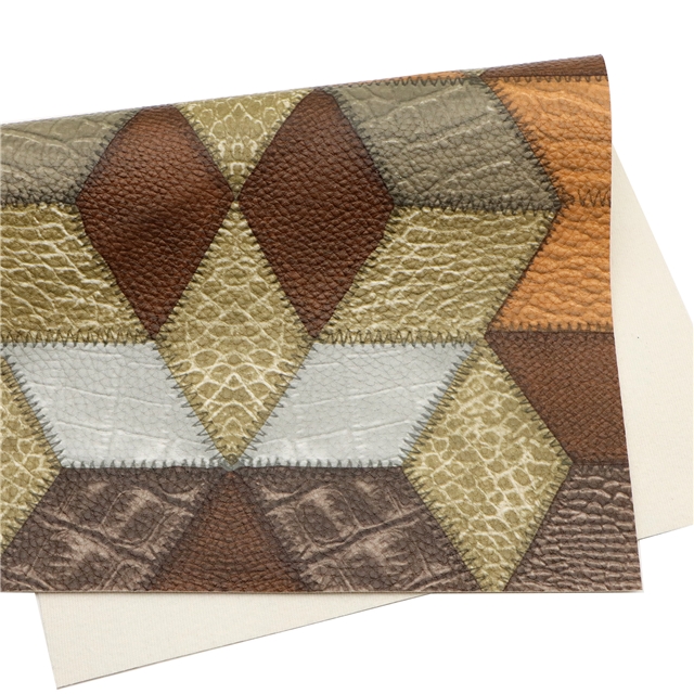 synthetic leather bump texture mosaico faux leather