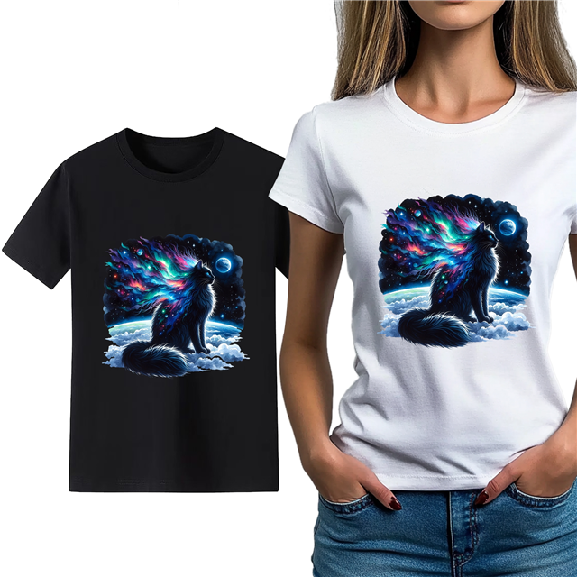 cotton Iron On Transfer Stickers and T-shirts