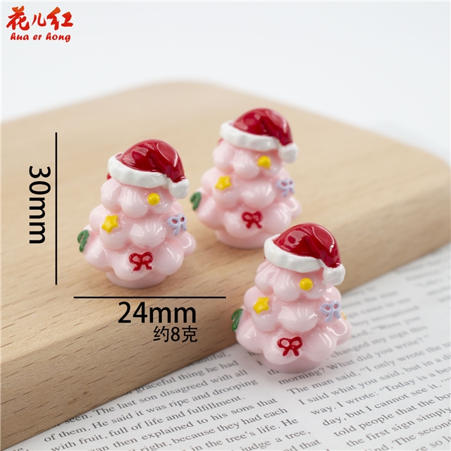 Resin Christmas day series 3d resin accessories