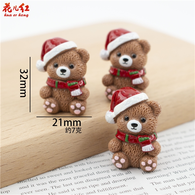 Resin Christmas day series 3d resin accessories