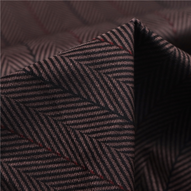 herringbone velvet fabric