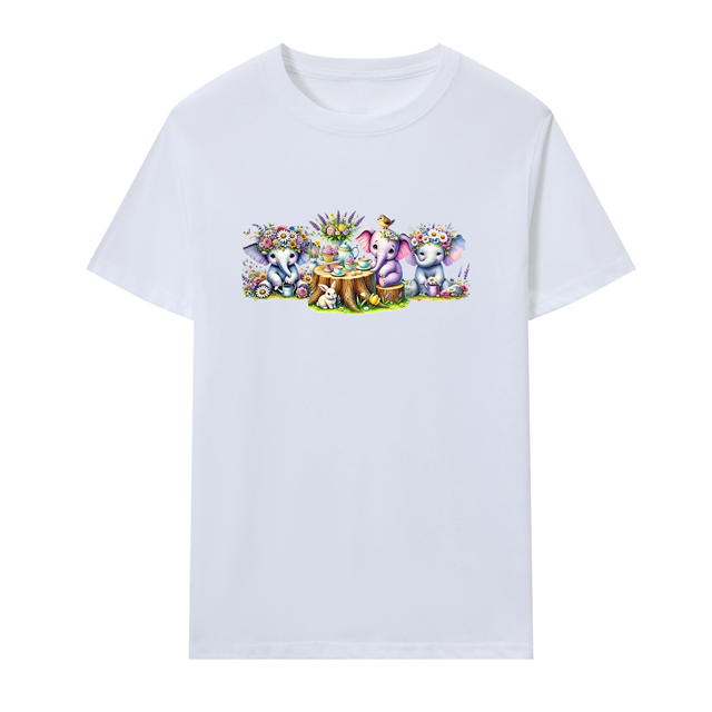 cotton Iron On Transfer Stickers and T-shirts