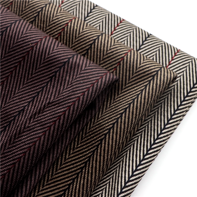 herringbone velvet fabric