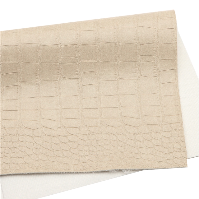 synthetic leather Embossed texture sliced crocodile leather 20*33cm(7.9*13