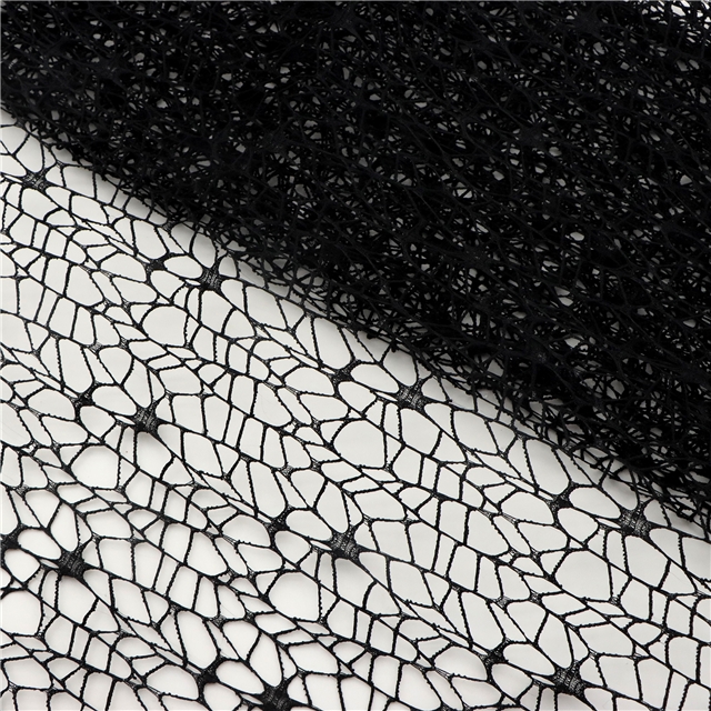 plain hollow mesh jacquard mesh fabric
