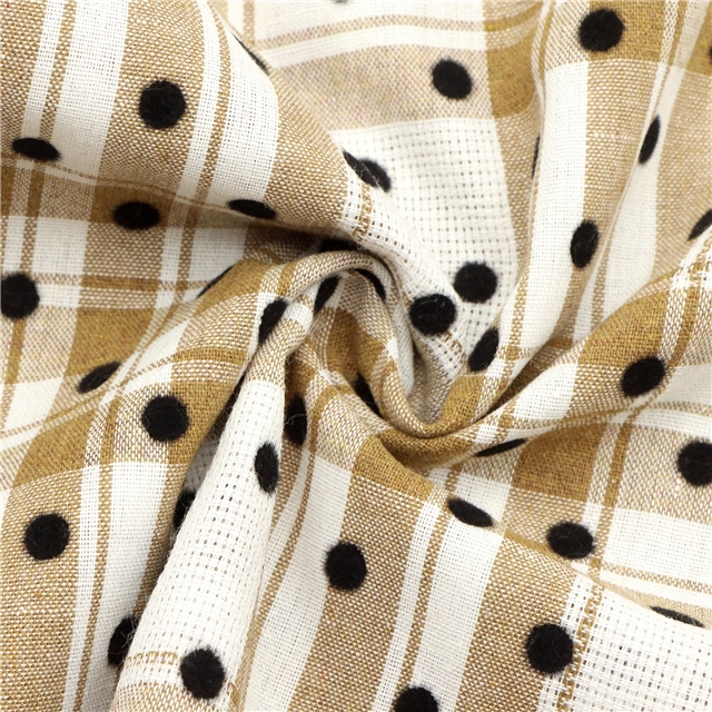 velvet flowerheart dots plaid fabric